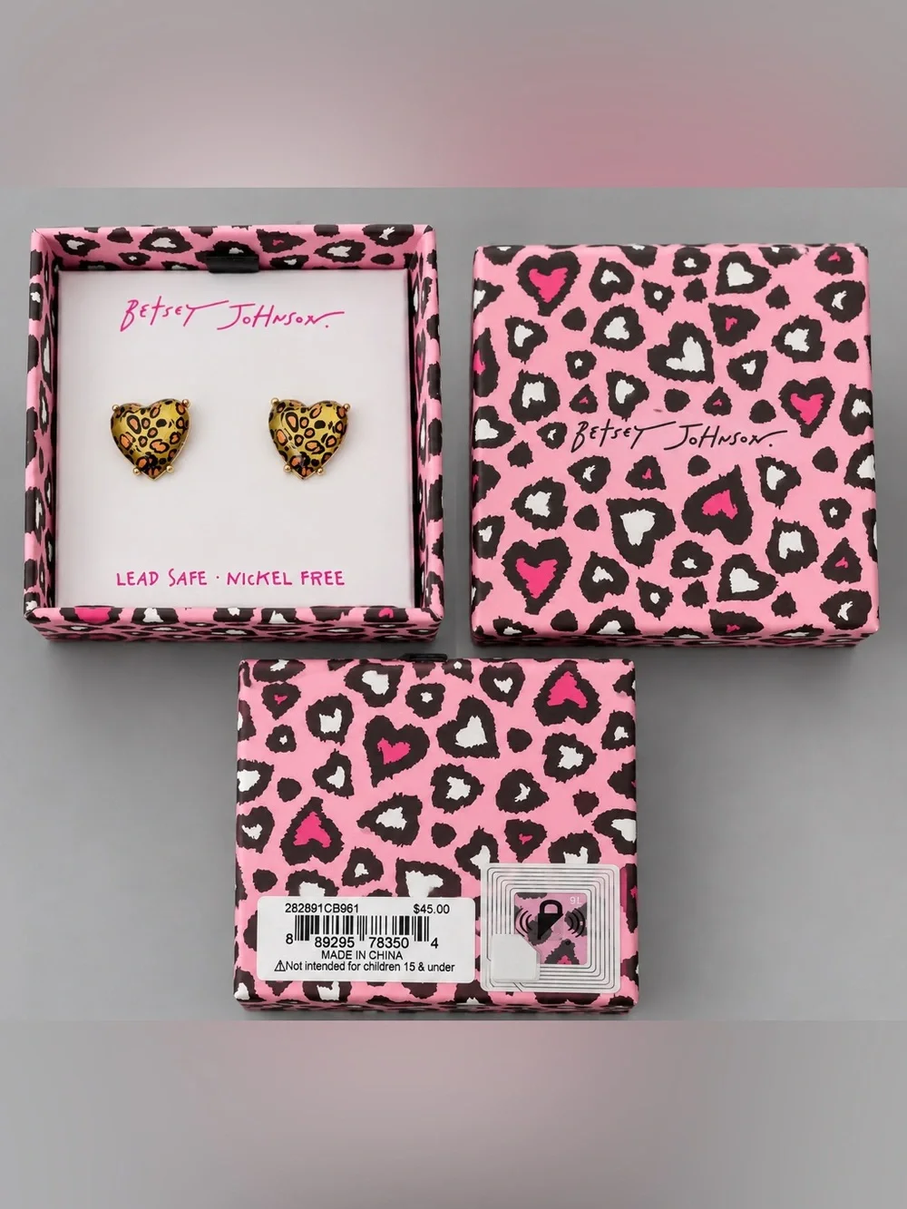 Betsey Johnson heart eye